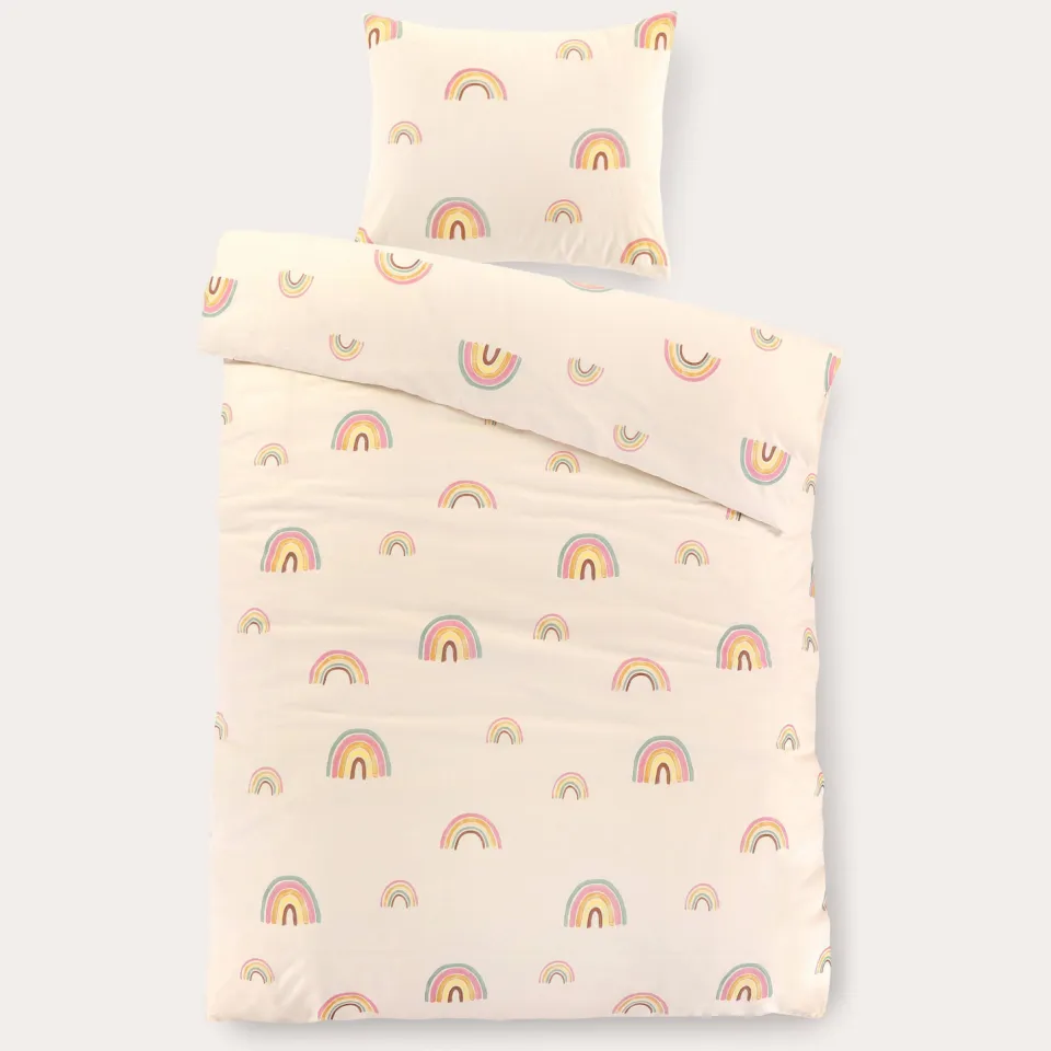 NOUS Kids katoenen dekbedovertrek kinderbed (120x150 cm) multi, foto 3