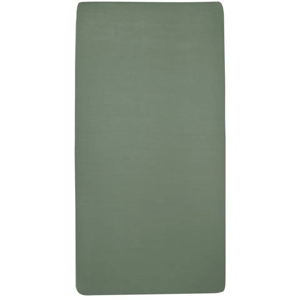 Meyco jersey juniorbed hoeslaken 70x140/150 cm forest green, foto 2