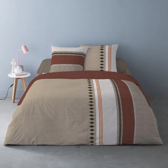 bedlin Luxe Katoen Percale Dekbedovertrek- 240 x 220cm Rhoda Multicolor