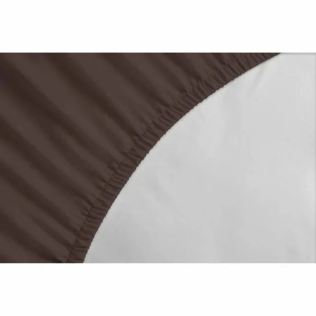 Verstelbaar onderlaken Lovely Home LH71601 Bruin + 25 cm