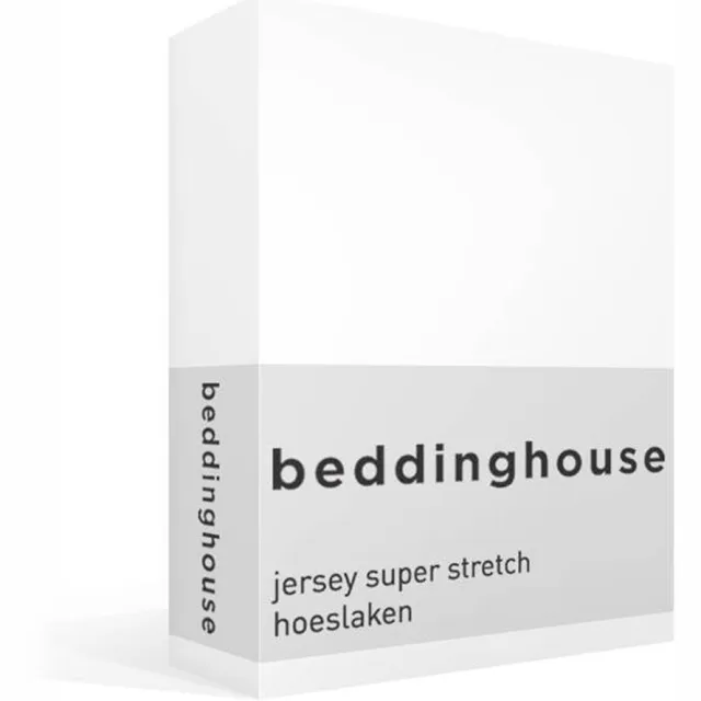 Beddinghouse katoen - Hoeslaken - 140 x 200/220 cm Pocket depth: 40 cm - Wit