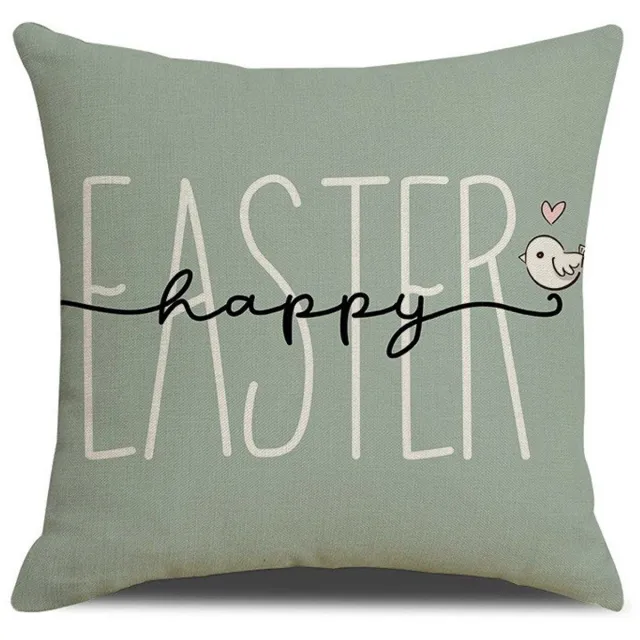eCarla Merkloze Sierkussenhoes 45x45 cm - Boho & Vintage Lente thema groen
