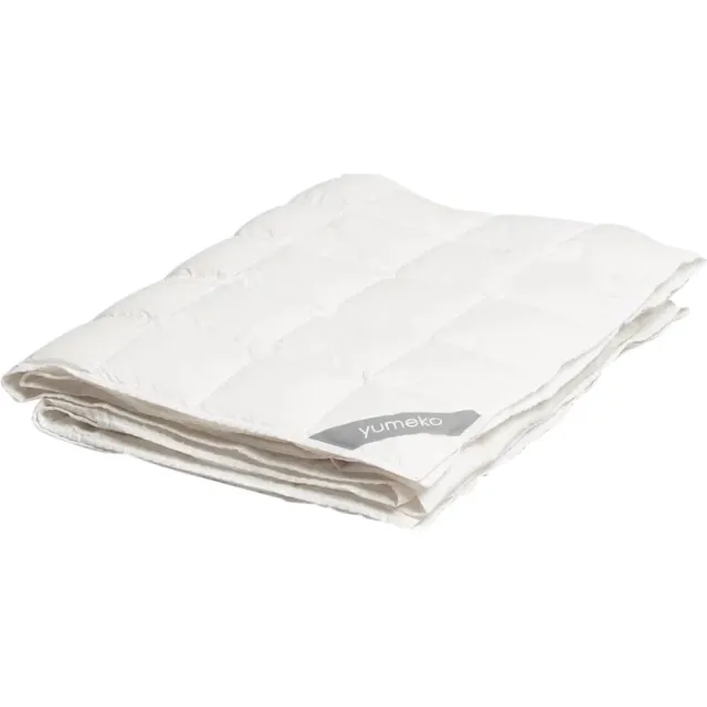 Yumeko dekbed ganzendons lente/herfst 260x220 - Biologisch & ecologisch wit
