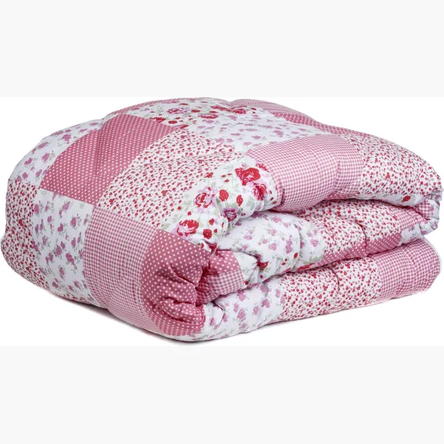Zelesta Comfort Design Dekbed - Patchwork Pink 140x200cm