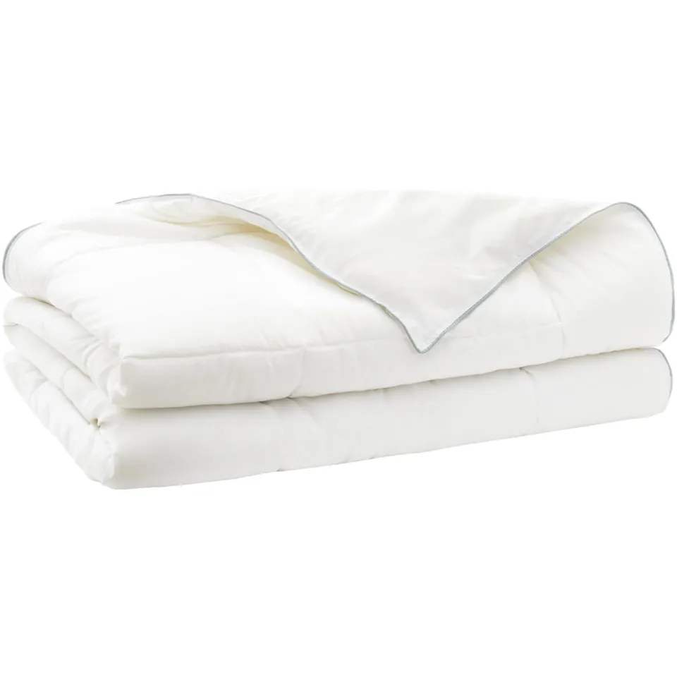 vidaXL Dekbed TRIER 155x220 cm Zomer 140 GSM 100% Australische Wol Wit