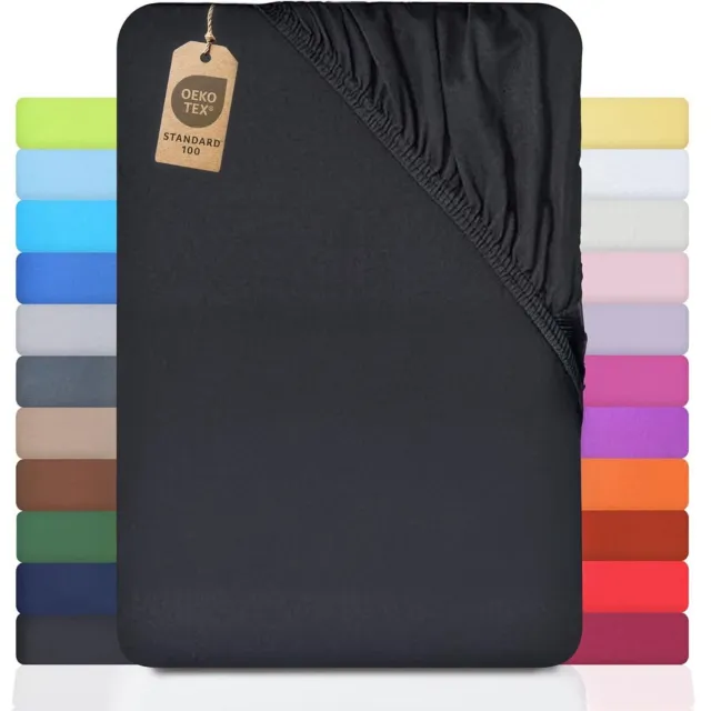 Vantivo® Matrasovertrek 180X200- Dekbedovertrek - Hoeslaken - Matrasbeschermer - Extra Zacht - Bedtextiel Zwart