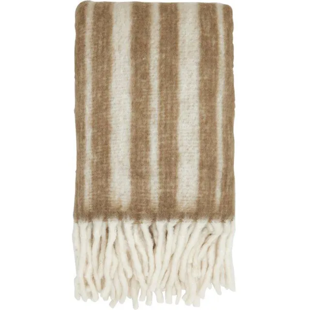 Jakobsdals Bello plaid 130x170 Naturel