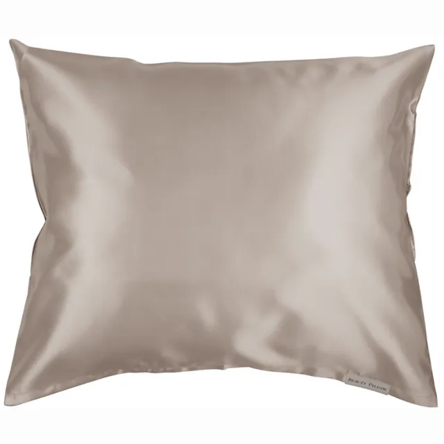 Beauty Pillow Satijnen Kussensloop - 60 x 70 cm - Sandstone