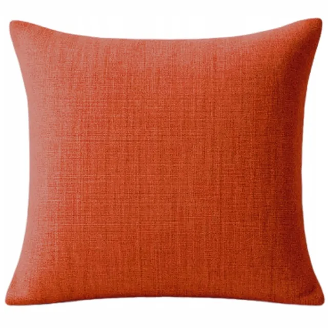 MMO-EURO Martyna Opiełka Luxe Kussenhoes 120x50 cm - Stijlvol Linnenlook, Terracotta/Koper