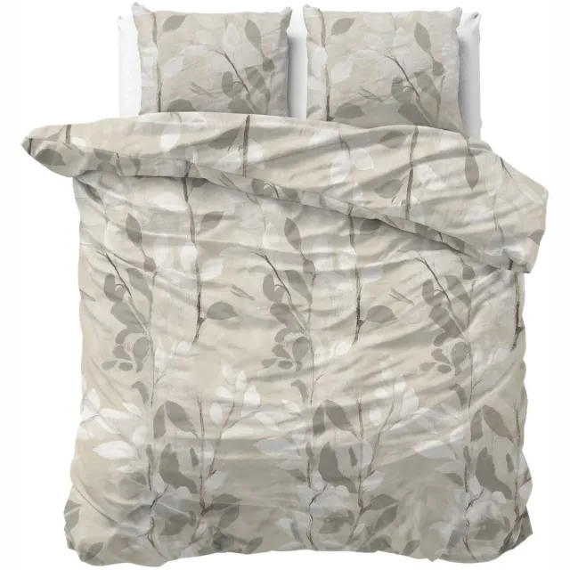 Sleeptime Sleeps Essence Flanel Dekbedovertrek Zand - Warm en Zacht