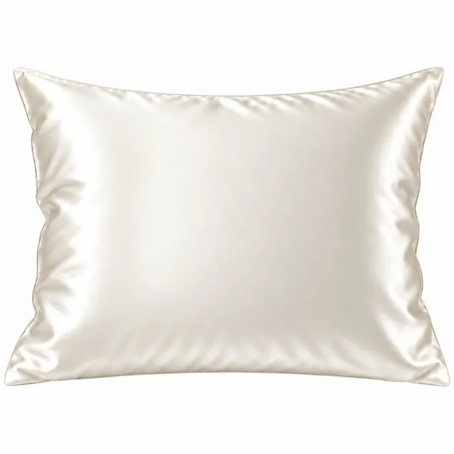 Puruvera Zijden Kussensloop 60x70 cm - 25 Momme - 100% Moerbeizijde - OEKO-TEX - Ivoor