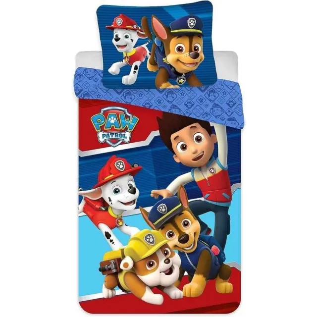 PAW Patrol Dekbedovertrek - Eenpersoons - PAW dekbed - 140 x 200 centimeter multi colour