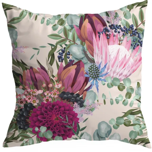 HomeView Decoratieve Kussenhoes 50x50 cm - Duurzaam & Kleurvast meerkleurig
