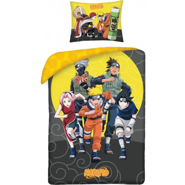 Naruto Dekbedovertrek Squad Katoen Multicolor