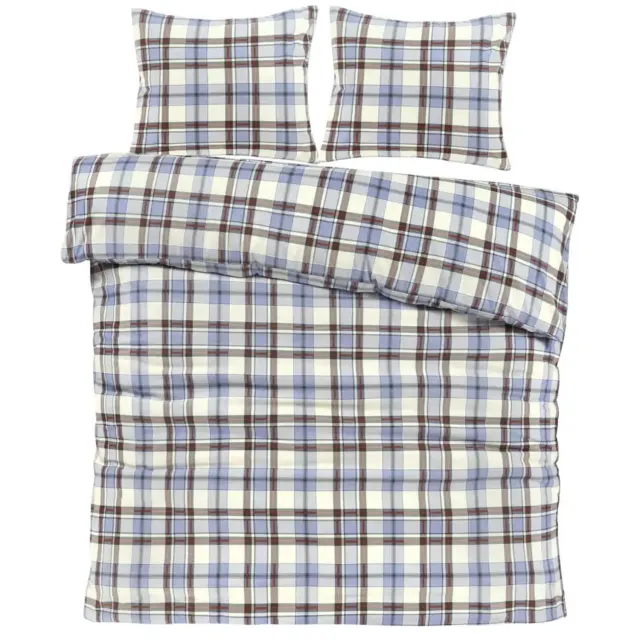 Day Dream Droomtextiel Flanel Dekbedovertrek Felip - 200x200/220 cm - Rood
