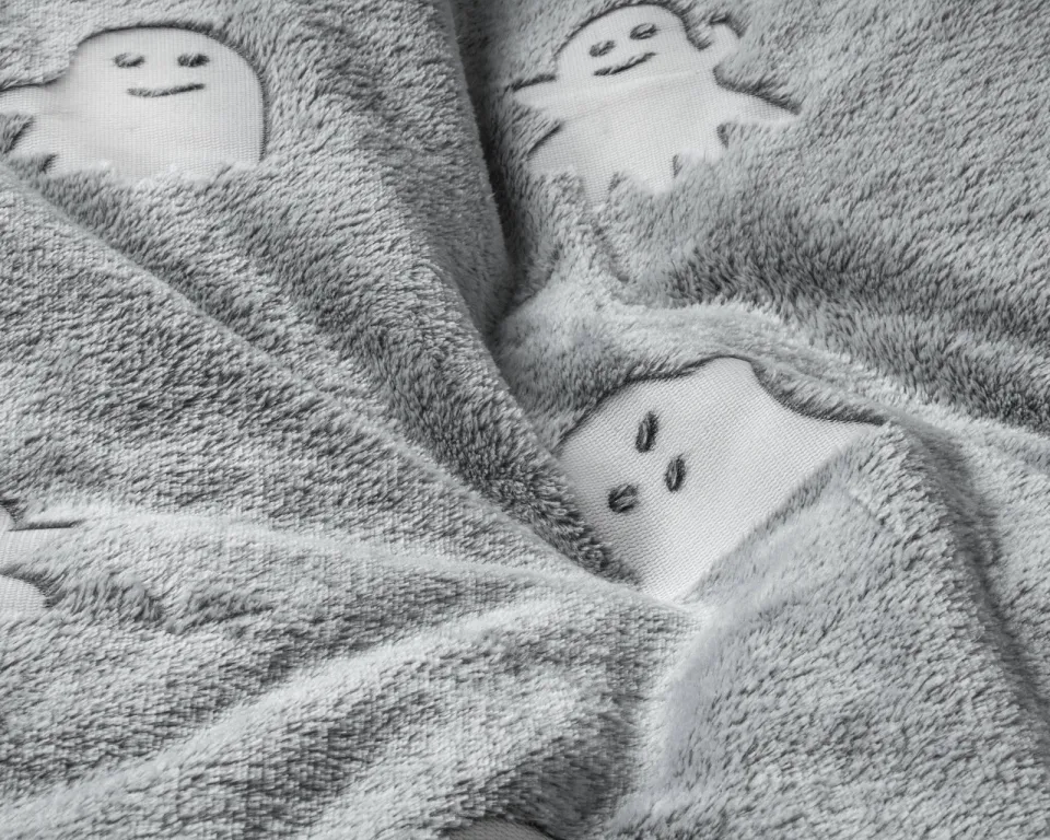 Sleeptime fleece dekbedovertrek 1 persoons (140x220 cm) grijs, foto 5