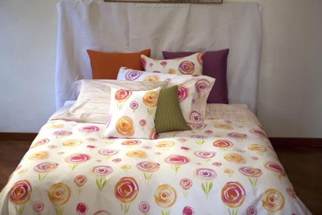 Signoria Ustica dekbedovertrek 260x220 incl slopen 65x65cm wit