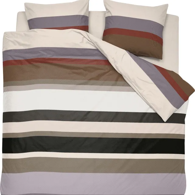 Damai dekbedovertrek Casa - Katoen - 200x200/220 cm - Brown