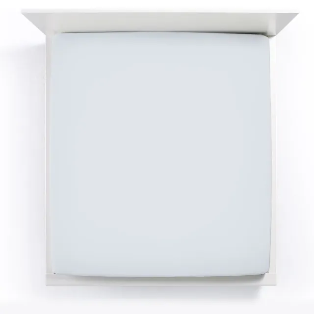 Bella Donna Jersey La Piccola Topperhoeslaken 90x190-200 cm lichtgrijs-0703