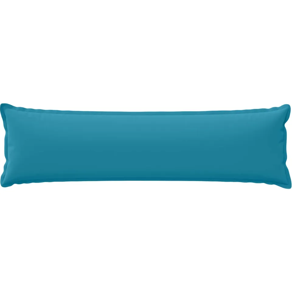 vidaXL Kussensloop 2 st HOUTEN Lichtblauw 40 x 145 cm Polyester blauw, foto 4