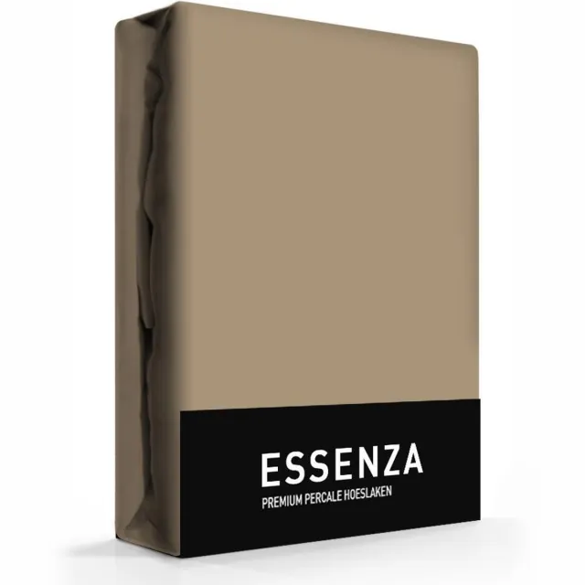 Essenza Hoeslaken Premium Percal Clay grijs, groen