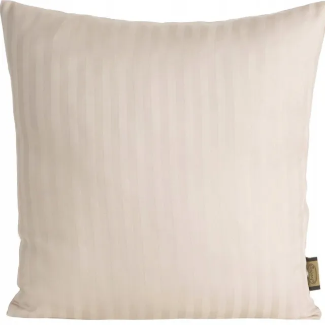 Eurofirany Beige Hotel Kussensloop 40x40 cm - Zachte Katoen Satin