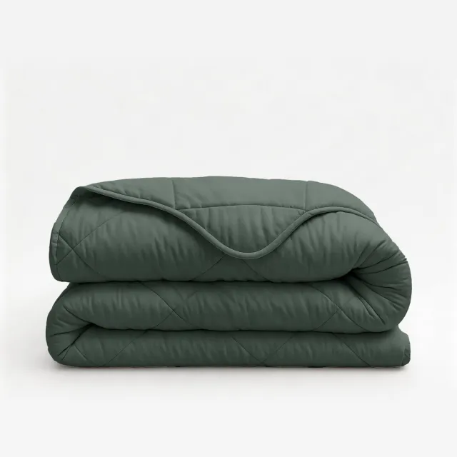 Sleeptime Lazy Uni Dekbed – Wasbaar | Tweepersoons – 140 x 200cm +2 x kussenslopen 60×70cm | Luxe & Comfortabel Slapen – Groen