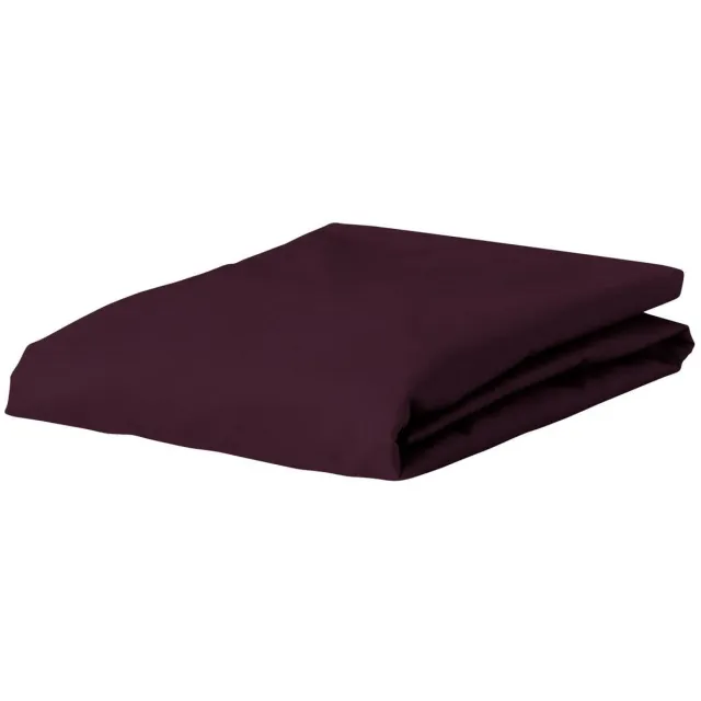 Essenza Premium Percale Hoeslaken Burgundy - 180x210