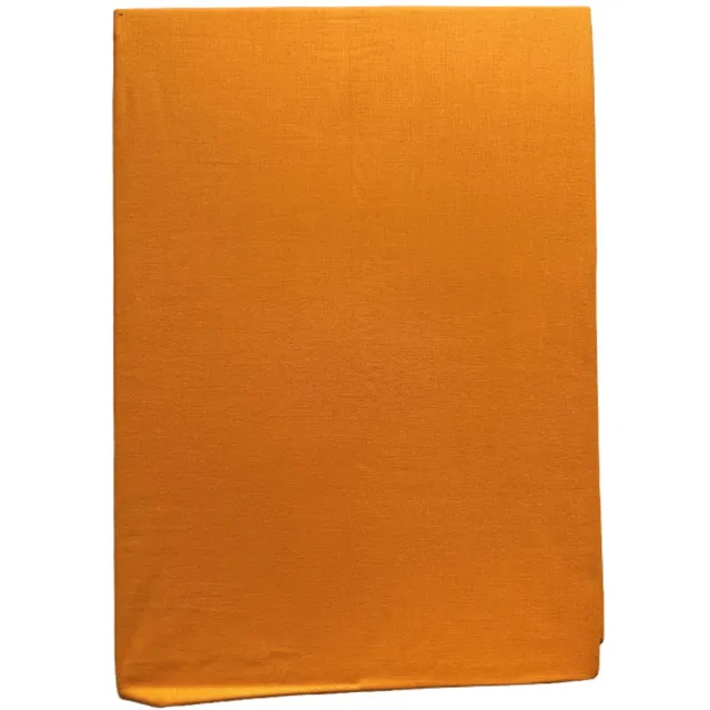 Brighton/Acanthus Percale Katoenen Hoeslaken - 180x200 cm - Litsjumeaux - Hoekhoogte 28 cm - Oranje - Fris & Ademend - Restant Actie!