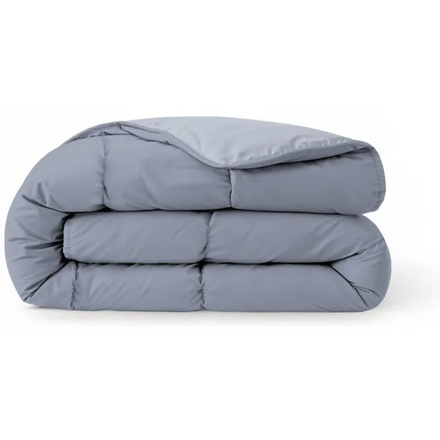 Zelesta Comfort Duo Zomerdekbed - Ijsblauw & Zachtblauw 240x200cm