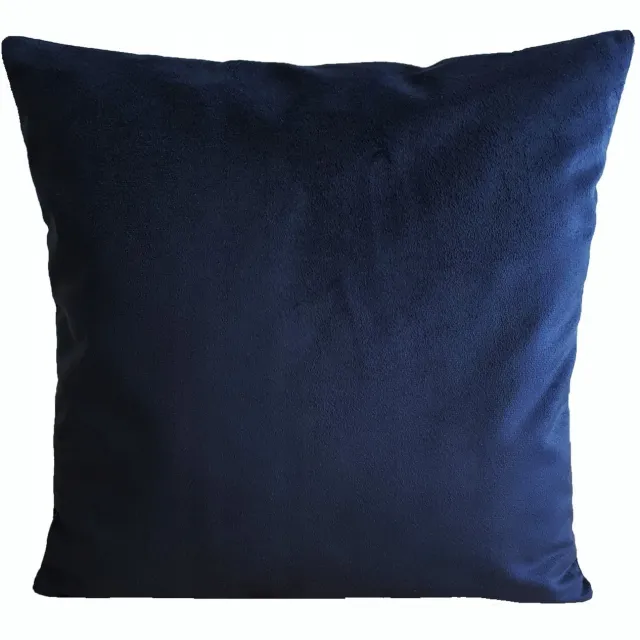 Jasiek Velours Kussenhoes 50x50 cm - Zacht en Duurzaam Blauw