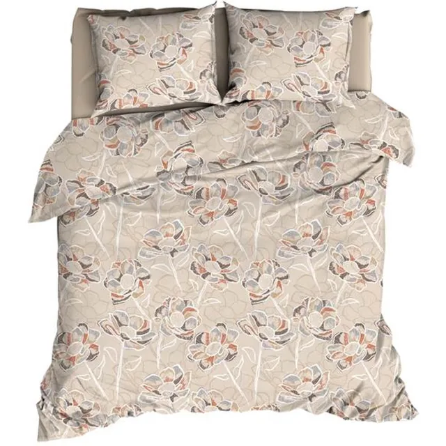 Satin D Or Satin d'Or Steffi Dekbedovertrek - Tweepersoons - 200x200/220 cm - Beige
