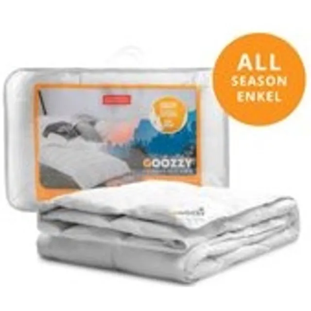 Dekbed Dons - All Year 200x200 cm - Lits-jumeaux wit