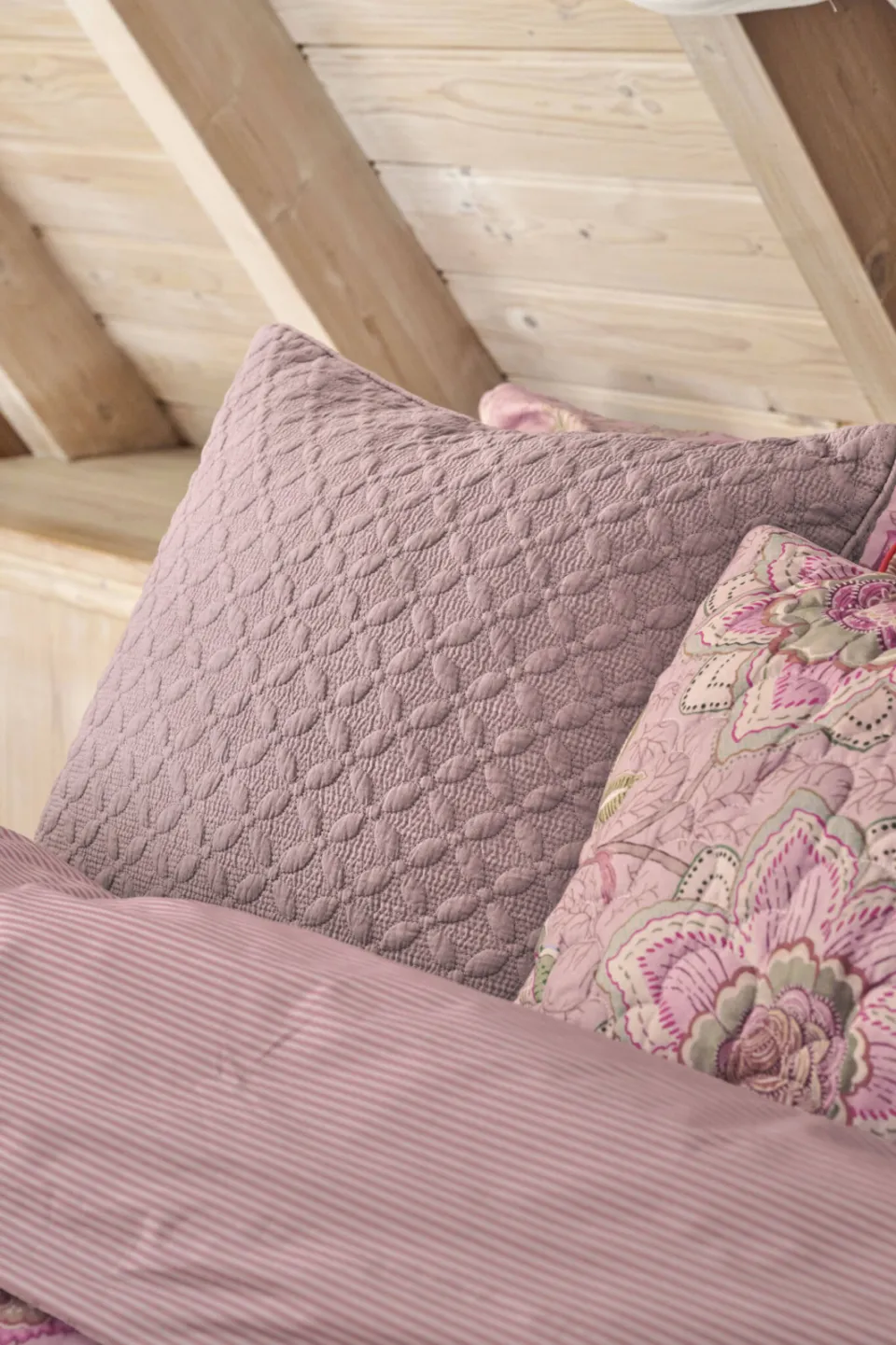 Pip Studio katoenen dekbedovertrek 1-persoons roze, foto 4