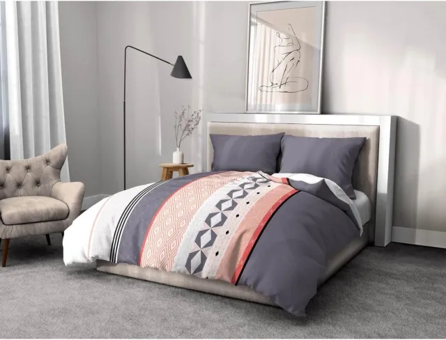 HOME LINGE PASSION Dekbedovertrek Set 260x240 cm Microvezel - Zacht & Duurzaam Wit