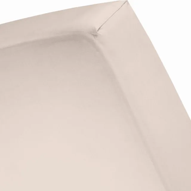Damai //Hoeslaken percal Bio 90 x 210 (13) dust Standaard (tot 25 cm) Damai