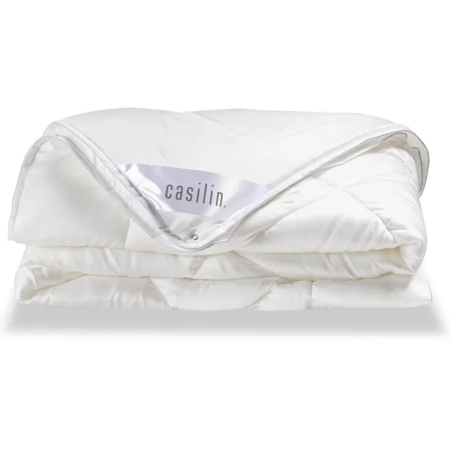 Casilin Dekbed 2 persoons 260 x 220cm Duo Dekbed Extra Breed - Met Tencel - 4 Seizoenen - Hotelkwaliteit - Wit