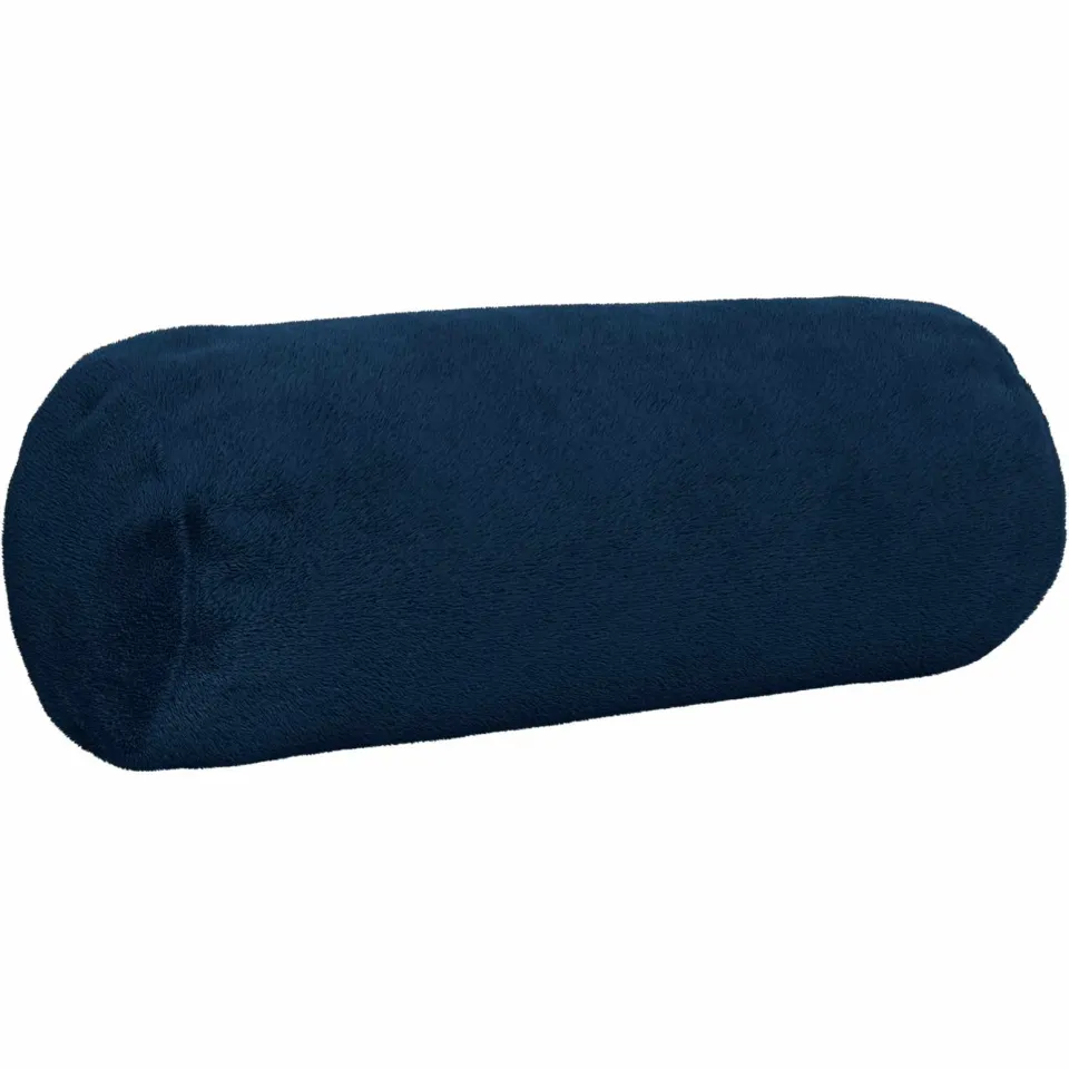 vidaXL Kussensloop 6 st HEERLEN Marineblauw Dia. 15 x 40 cm Flanel