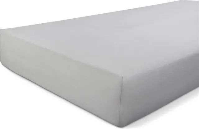 Walra Hoeslaken Jersey Stretch - 180x200/210 - 100% Katoen - WIT