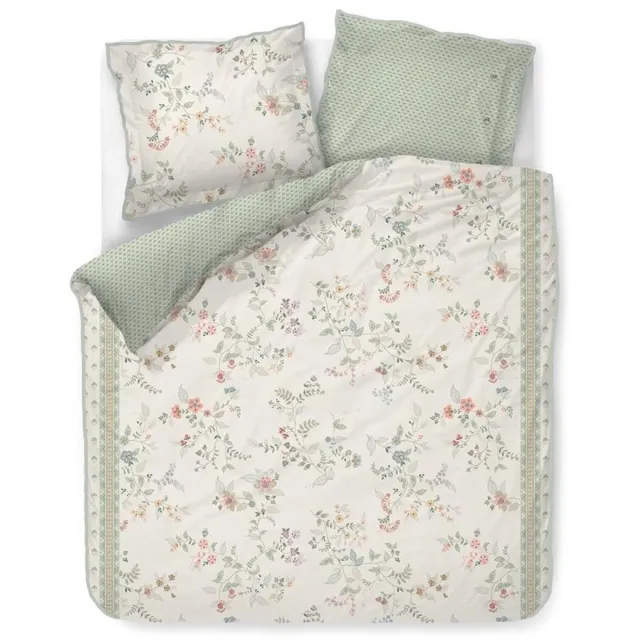 Pip Studio Dekbedovertrek Kili Flower White
