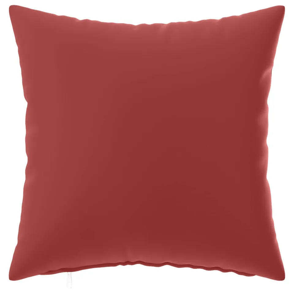 vidaXL Kussensloop 6 st HEERLEN Wijnrood 45 x 45 cm Polyester