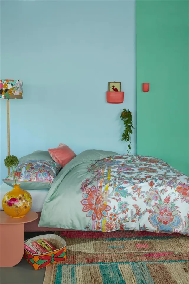 Oilily Dekbedovertrek - Fine - Meisjes - Multicolor - 200 cm x 200 cm Multi Color