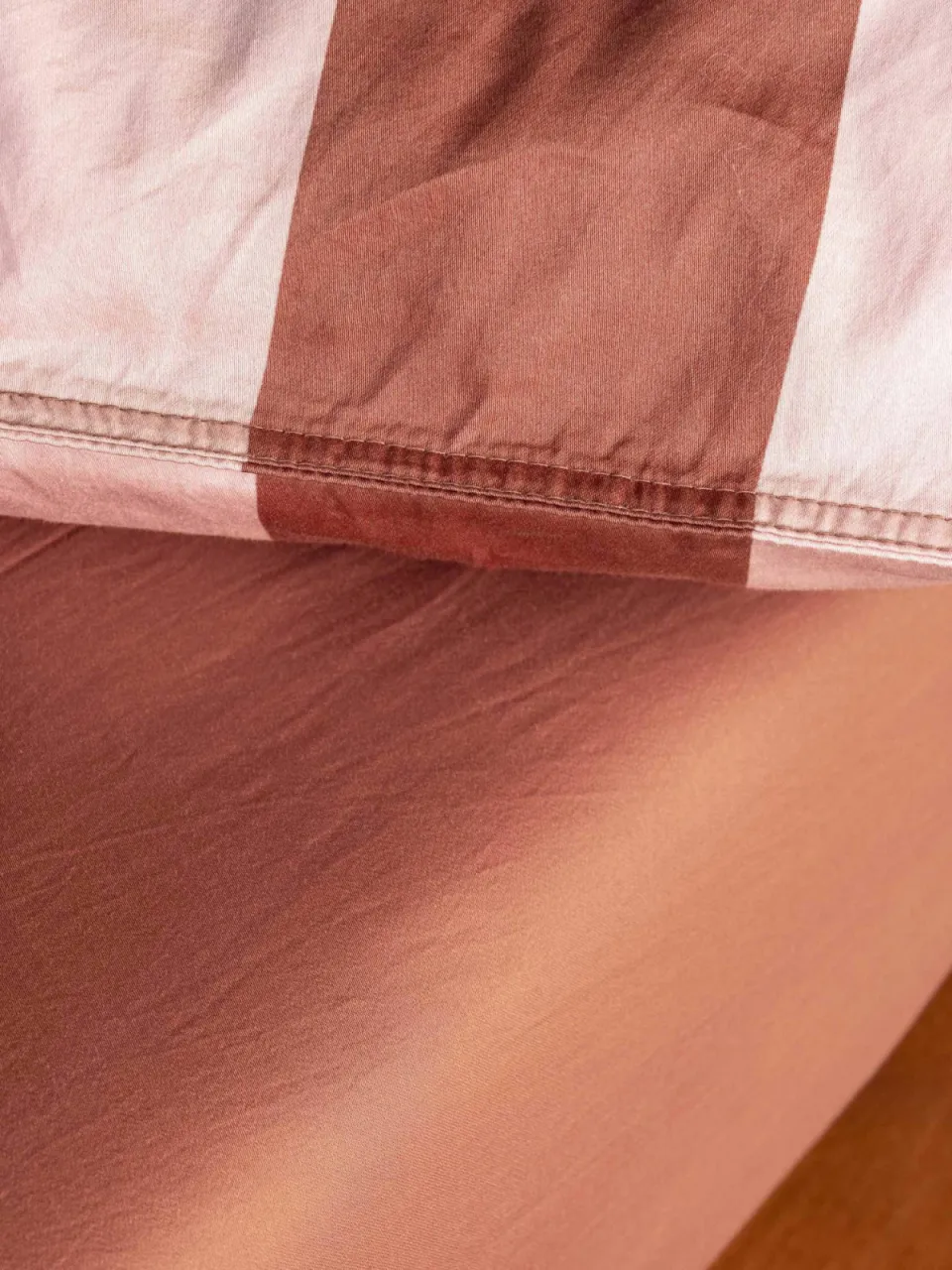Essenza katoen satijnen dekbedovertrek minte stripe, foto 7