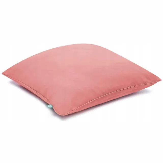 Mumla Basic Kussensloop Vuilroze Katoen 40x60 cm met Rits