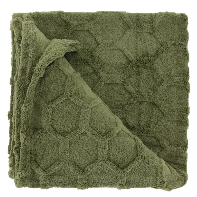 Unique Living plaid Thor winter groen
