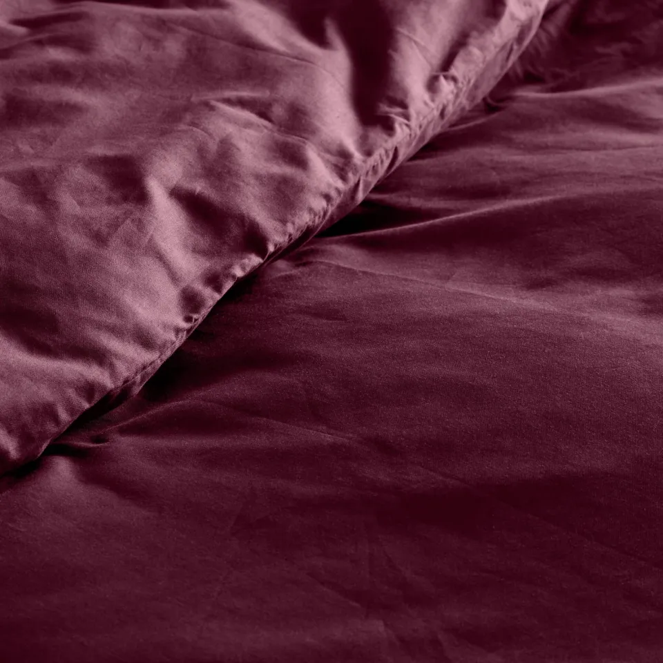 NOUS Living basis dekbedovertrek 2-persoons - zwart (200x220 cm), foto 5