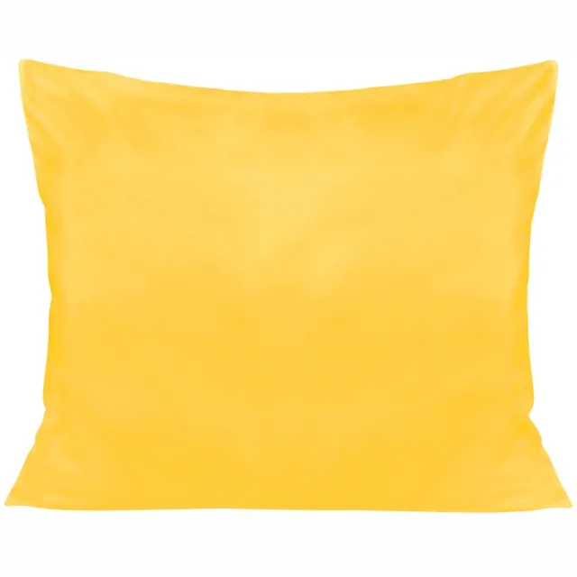Darymex Katoen Satijn Kussensloop 50x80cm Geel