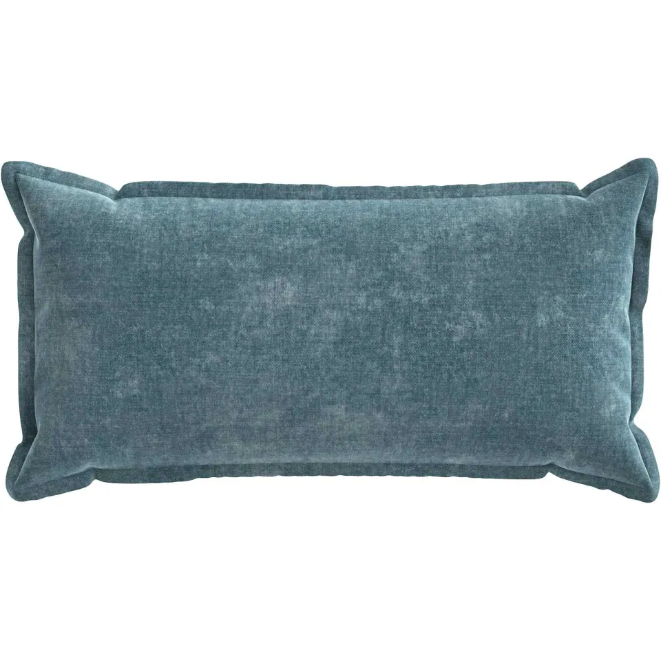 vidaXL Kussensloop 12 st HOUTEN Blauw 40 x 80 cm Chenille Stof
