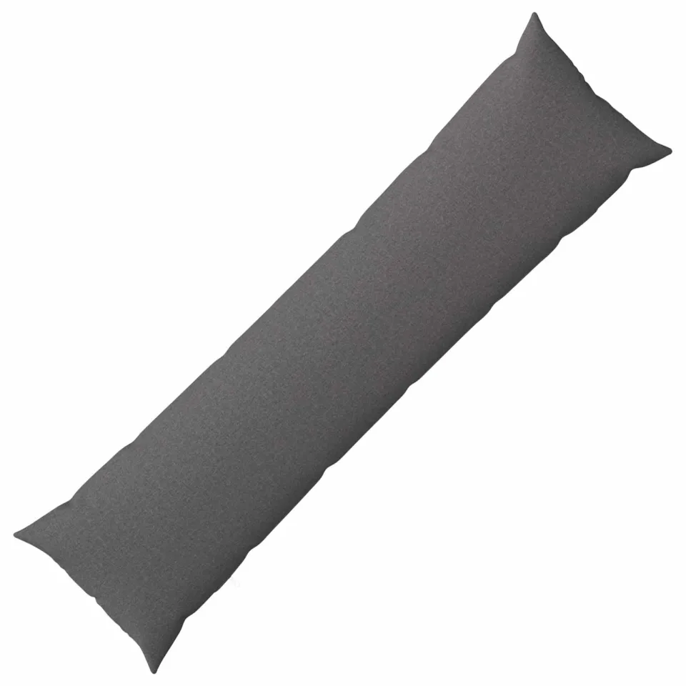 vidaXL Kussensloop HEERLEN Lichtgrijs 40 x 145 cm Stof, foto 3