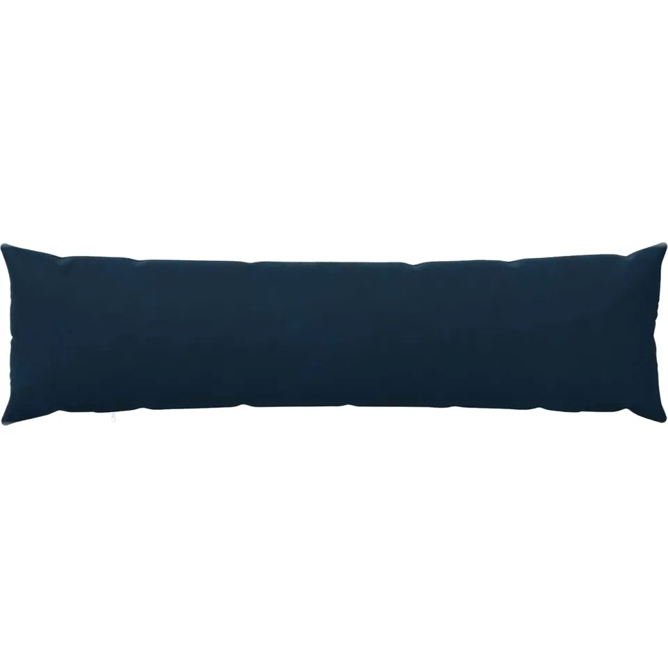 vidaXL Kussensloop 2 st HEERLEN Blauw 40 x 145 cm Microfiber Fleece, foto 2